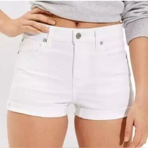 American Eagle Outfitters White Jean Shorts
